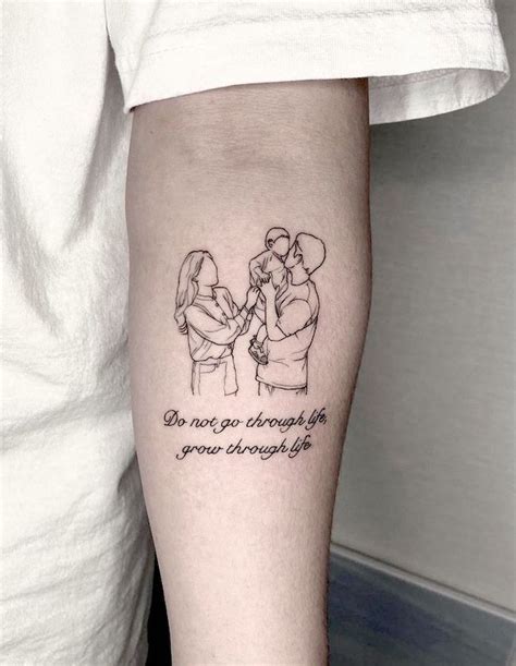 family matching tattoo ideas|heartwarming family tattoos images.